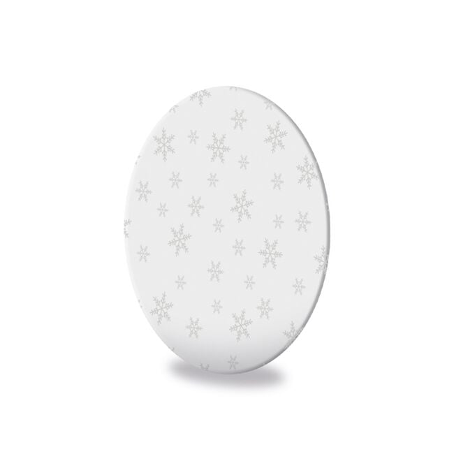 SNOWFLAKE 10" ROUND Cake Board